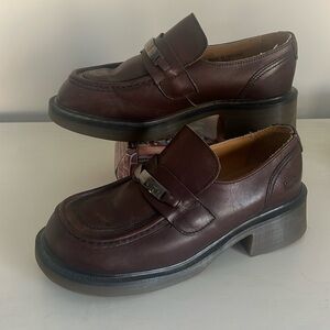 Dr. Martens 90s style loafers platform size 6 made in England great condition!